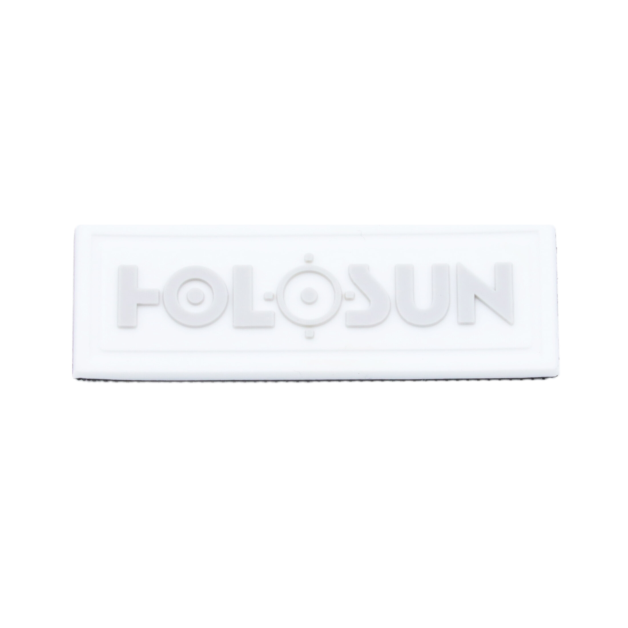 Holosun Merchandise HOLOSUN-PATCH-RECTANGLE-WHITE