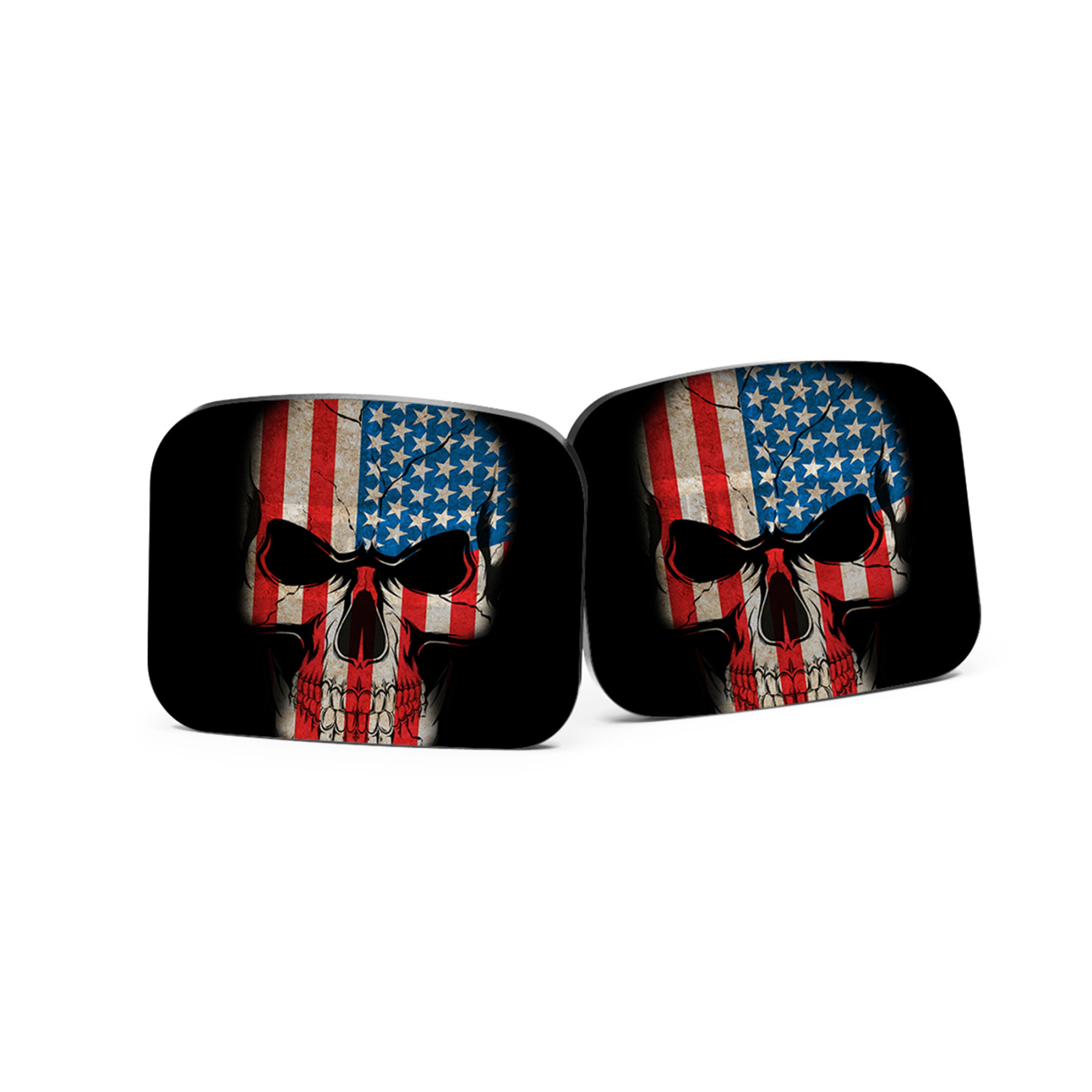 2Pcs OpticGard Traning Cover for Holosun EPS CARRY Carry Us Flag Skull #2