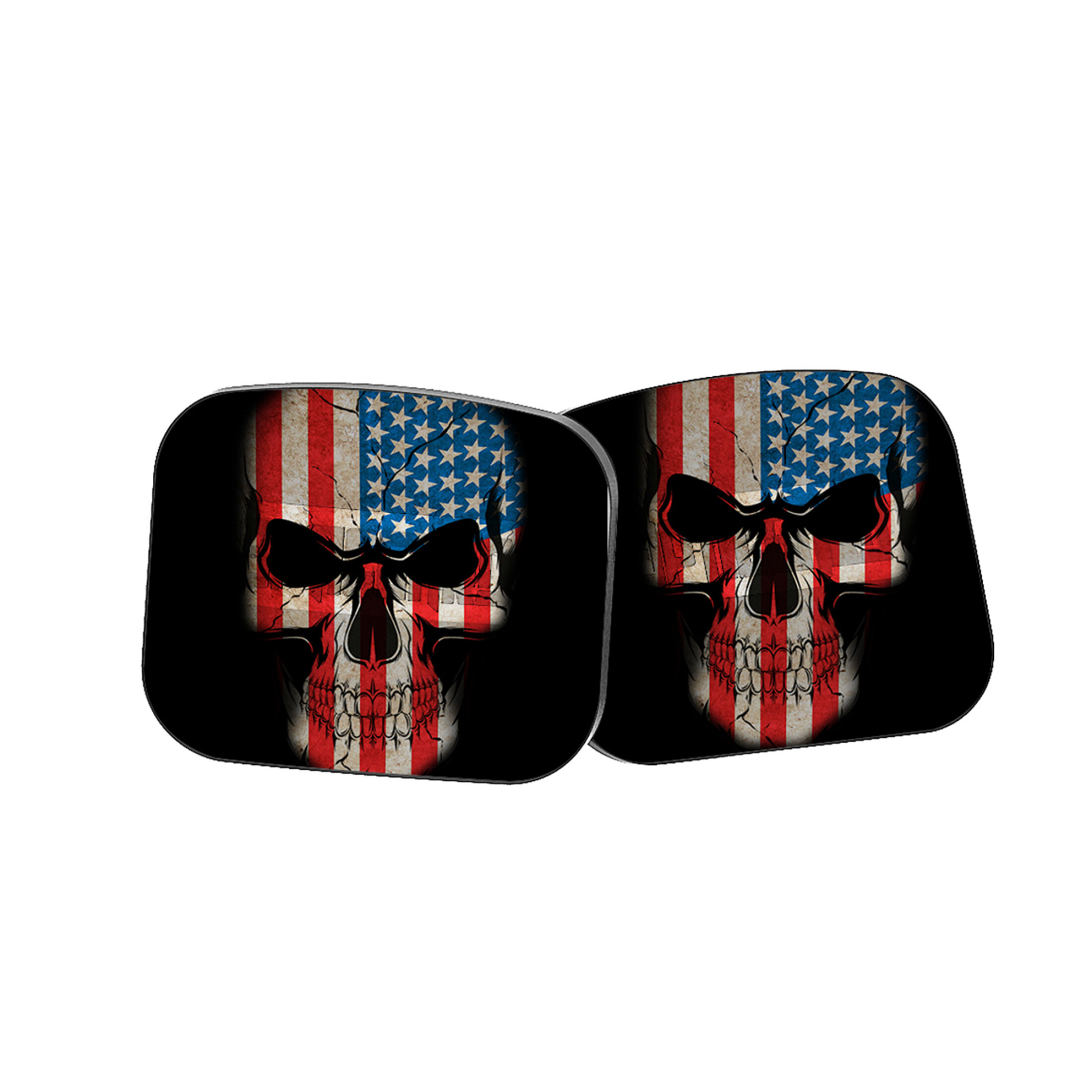 2Pcs OpticGard Traning Cover for Holosun 407K-X2/507K-X2 Us Flag Skull #2